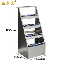 鑫金虎水杯柜20位不锈钢存放柜ZN3 550*490*1250mm
