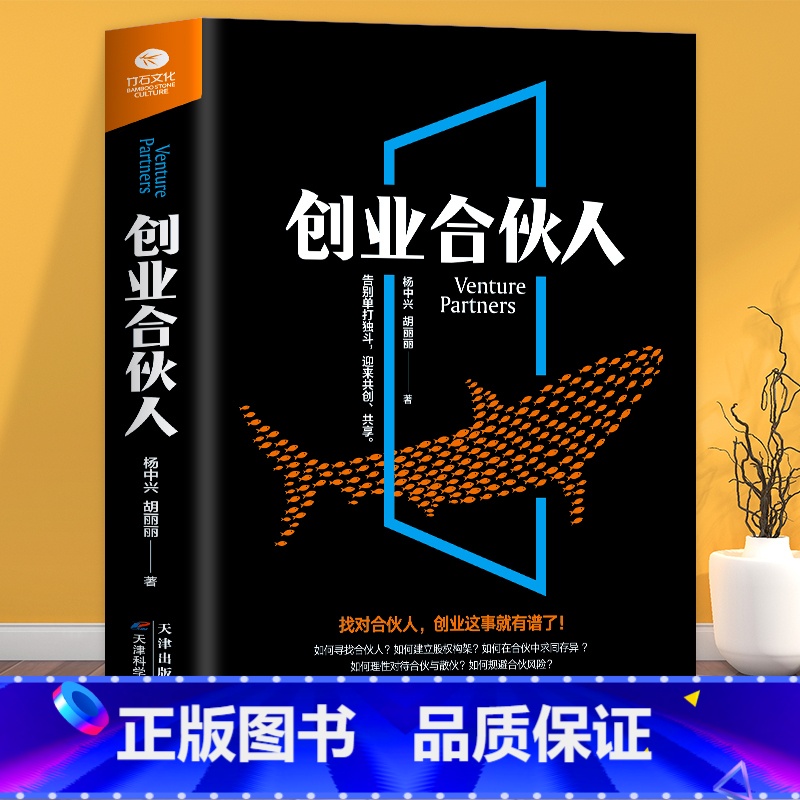 [正版] 创业合伙人公司经营管理合伙公司经营 创业合伙团队建设 企业管理制度如何合伙创业合伙股权分配 合伙人制经营管理