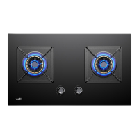 [线上品]华帝(vatti)5.0KW火力燃气灶JZY-i10075B(液化气)双眼灶
