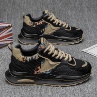 春季新款男鞋厚底增高老爹鞋耐磨运动板鞋子男款时尚休闲潮鞋