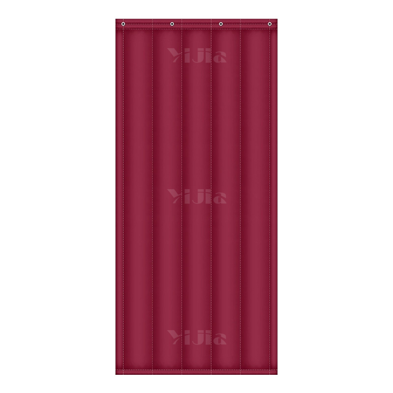 翌嘉YJ3111642 牛津布棉门帘保暖保温门帘防风防寒 红色