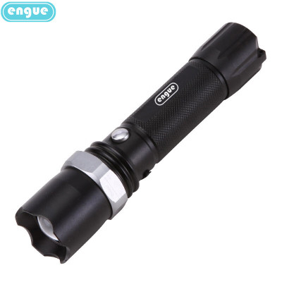 engue恩谷三档强光调焦金属手电筒EG-110