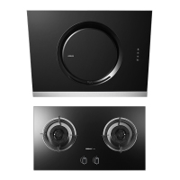 老板(ROBAM)17.5立方侧吸式大吸力油烟机燃气灶烟灶套餐CXW-200-21A5+9B17 台嵌两用