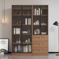 鹿凌青现代简约办公柜