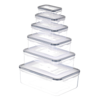 高质量食品级密封冷藏冷冻冰箱保鲜收纳盒套装