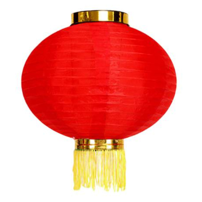 锦瑞星 节日挂饰加厚大红灯笼 圆12寸 /个