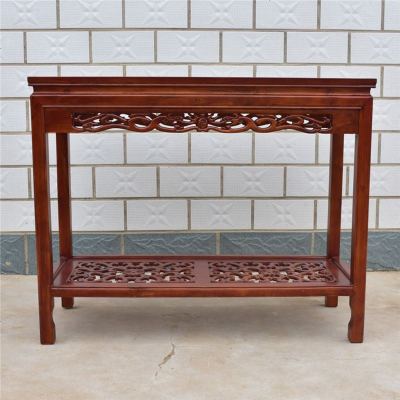 实木边几沙发角几简约室内长方形桌中式阳台榆木小茶几客厅电话桌