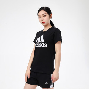 阿迪达斯(adidas)短袖女装新款户外休闲运动服透气圆领T恤KS2868 ZP