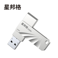 星邦格X2004 128G USB 3.1防水防震高速U盘 (计价单位:个) 银色