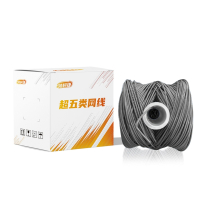 领柯捷 LKJ-WX11 300.00米/箱 0.50mm 超五类4对非屏蔽 网线 (计价单位:箱) 灰色