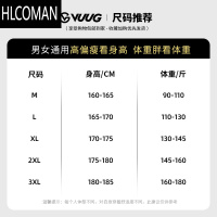 HLCOMAN日系纯色休闲短裤男士夏季外穿新款宽松跑步运动男生速干五分裤子