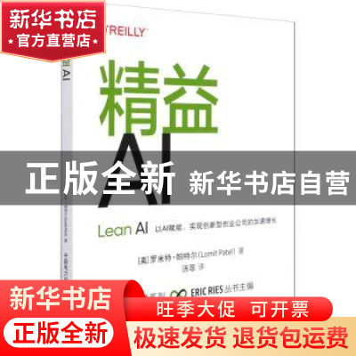 正版 精益AI (美)罗米特·帕特尔(Lomit Patel)著 中国电力出版社