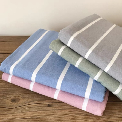 粗布三件套 单人床三件套 1.2m (被套:160*210cm床单:150*230cm枕套:50*78cm)