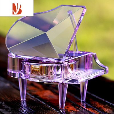 diy定制儿童生日礼物女生送女孩子 紫色钢琴(不定制)曲目联系客7rw08v