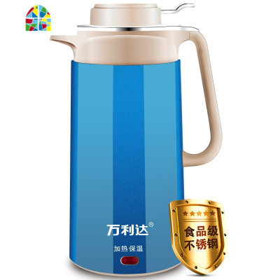 电热水壶烧水壶保温壶电水壶煮水壶304不锈钢保温壶热水瓶 FENGHOU 香槟色2.0L烧水+保温
