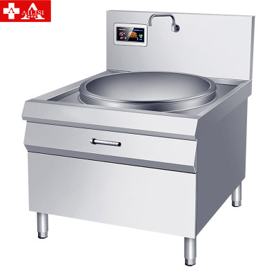 埃利斯AILISI大功率商用电炒灶电磁炉电灶台酒店饭店厨房单头双头电炒炉火锅电灶台电炒炉LC-DC30K-120