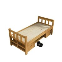 金睦源 单人床 206*94*81cm 榉木色 张