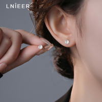 999纯银猫眼石耳钉女新款2025小众高级养耳洞耳环女轻奢耳饰送女朋友老婆情人节七夕生日礼物