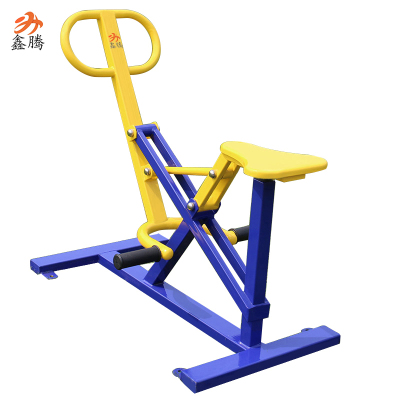 鑫腾单人健骑机户外健身器材路径老年人职工公园小区室外锻炼广场体育用品（500*850*1100mm）