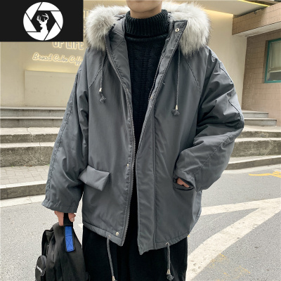 HongZun情侣棉服男宽松潮牌港风冬季bf加厚羽绒服韩版潮流百搭学生外套男棉衣