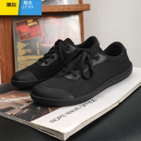 聚范肥脚宽脚男鞋大码45 46 47夏季透气网面轻便潮休闲运动白鞋男款48