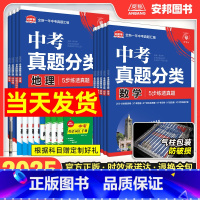 中考真题分类集训[语文] 全国通用 [正版]2025版中考必刷卷真题分类汇编集训试卷数学语文英语物理化学历史道德与法治全