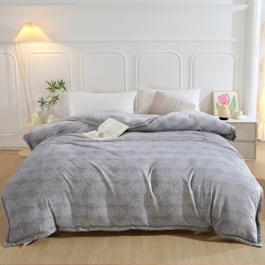 悠梦嘉居 YT-1376 玫瑰绒复合被套毯 复合型一毯二用 多场景使用玫瑰绒面料,简约轻奢200*230 2000克