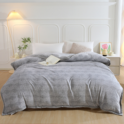 悠梦嘉居 YT-1376 玫瑰绒复合被套毯 复合型一毯二用 多场景使用玫瑰绒面料,简约轻奢200*230 2000克