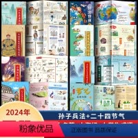 !![全套8册思维导图]四大名著+中国帝王+二十四节气+孙子兵法+山海经+小学生成语+唐诗+环游世界 [正版]抖音同