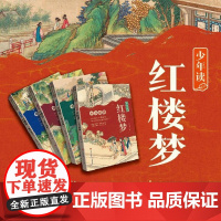 [正版]少年读红楼梦全4册中国古典文学青少年趣读四大名著