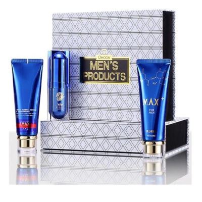 MOVO男士按摩修护膏护理凝胶男用喷剂组合套装（男用喷剂20ML+修护按摩膏60ML*2）成人情趣用品男性私处护理