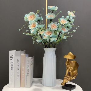 维诺亚轻奢仿真花摆设杜鹃花假花客厅餐桌茶几干花花束装饰家居摆件