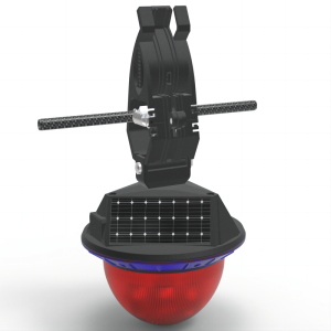 傲芒 AM-BZD-24 太阳能声光警示灯 (计价单位:盏)红色