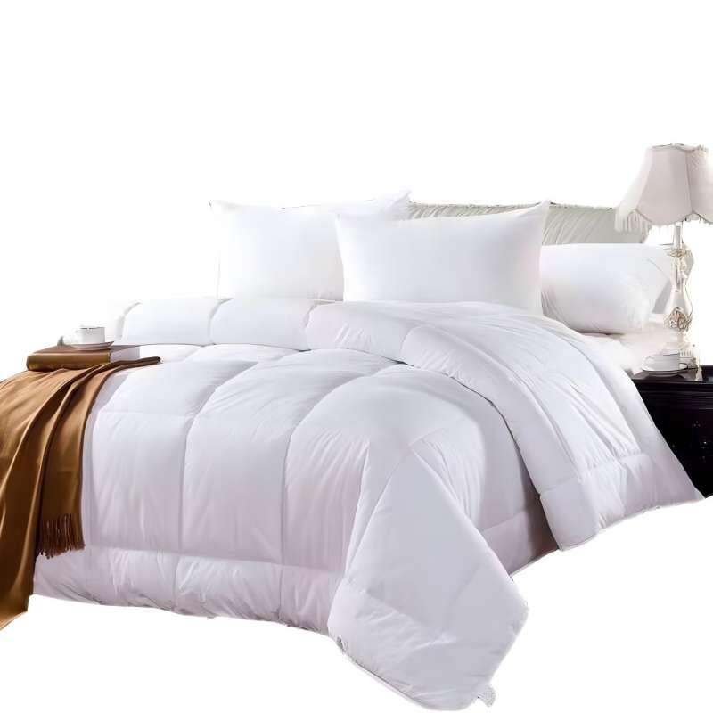 顾享家羽丝绒全棉被芯 GXJ-BX012 150*200cm*5斤 床