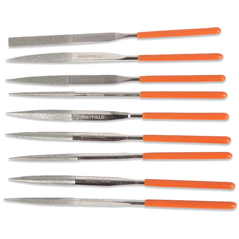 钢盾(SHEFFIELD) S090007 10件套什锦锉(3×140mm)[家用]