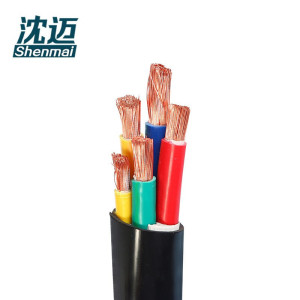 沈迈 铜芯软电缆 ZR-YJVR-0.6/1KV-4*50+1*25mm² /米