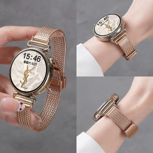 腕间智适用华为GT6表带gt5新款金属gt4智能手表watch5小蛮腰女款4pro皓月银钢带5pro高级gt3不锈钢