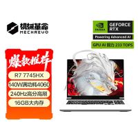机械革命(MECHREVO) 蛟龙16 Pro 16英寸专业电竞游戏本笔记本电脑 定制(R7-7745HX 32G 1TB RTX4060 8G独显 240HZ 2.5K屏)白