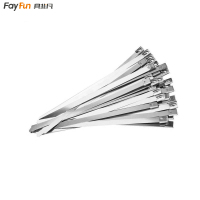 具非凡 不锈钢扎带 8*150mm(100条) 包