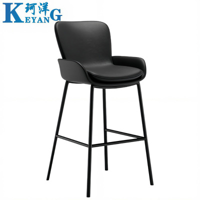 珂洋 高脚椅 65cm(黑色) 把