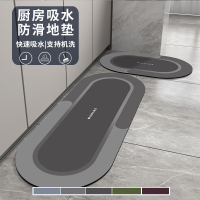 京城派 厨房地垫轻奢卡通吸水吸油地毯厨垫满铺防水耐脏可裁剪厨房防滑垫脚垫子进门入户地毯支持定制
