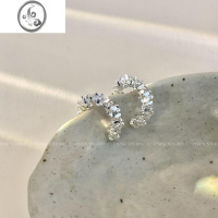 JiMi碎银子耳环女轻奢小众设计耳钉2023年新夏简约百搭耳饰高级感