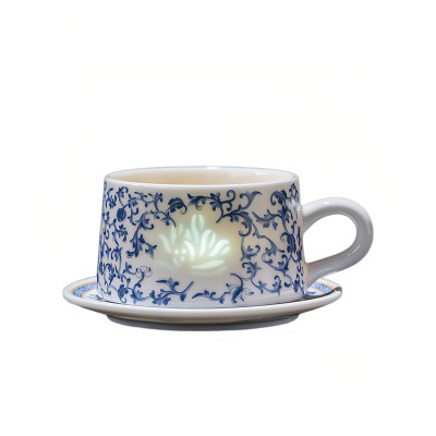 卫未来 咖啡杯碟马克杯 二件 套