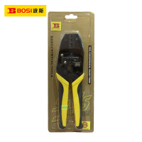 波斯(BOSI) 荧光系列棘轮式端子压接钳 BS-D2114A 把