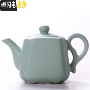 三维工匠汝窑茶壶开片汝瓷小西施单壶陶瓷功夫茶具家用泡茶壶大号龙泉 汝窑古典