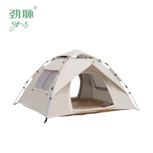 劲脉 野营帐篷 米白色-200*150*110CM 顶