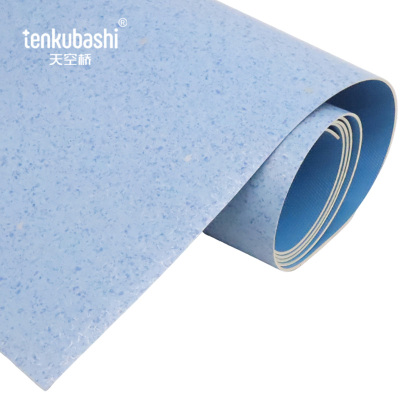天空桥 地板革 蓝色碎石纹2.0mm 平方米