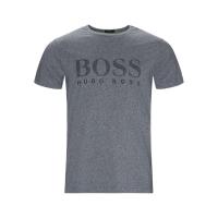 Hugo boss纯棉圆领短袖T恤男款简约百搭基础款徽标印花休闲上衣