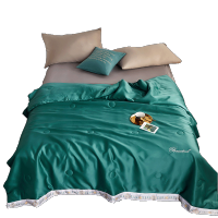 美帮汇夏天冰丝空调被凉感夏被 单人简约欧式可机洗水洗被芯夏天盖