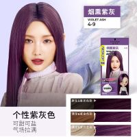 施华蔻泡泡染发剂染发膏2025流行色自己在家染氨基酸泡沫染发霜110ml烟熏紫灰